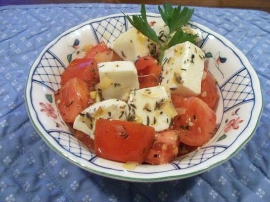 cherry tomaten mozzarella saute