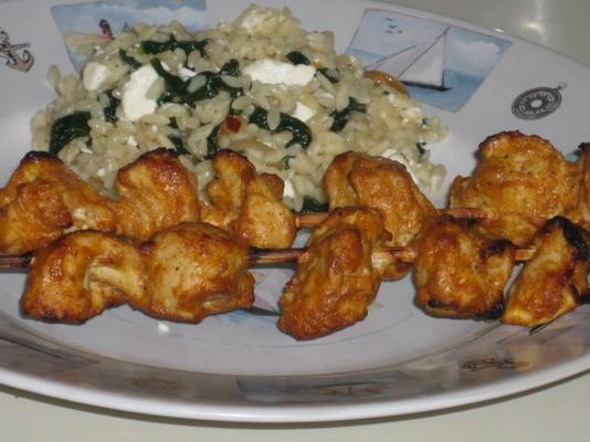 Turkse marinade voor kip
