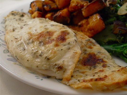 parmesan gecoate tilapia