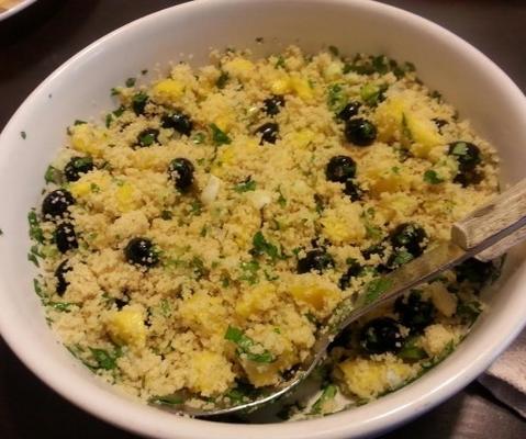 bosbessen couscous salade