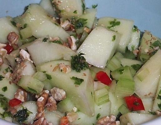 honingdauw notensalade