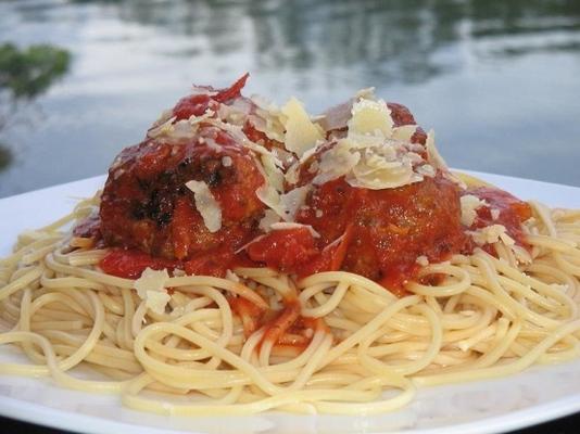 spaghetti gehaktballen aussie stijl