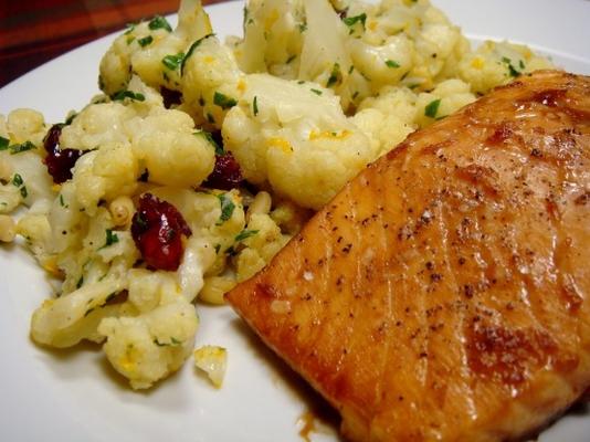 sinaasappel-esdoorn zalm teriyaki