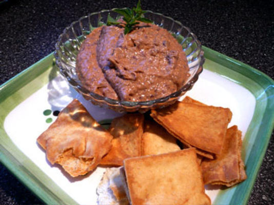 smokey black bean hummus