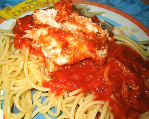 kip kotelet parmezaan met tomatensaus