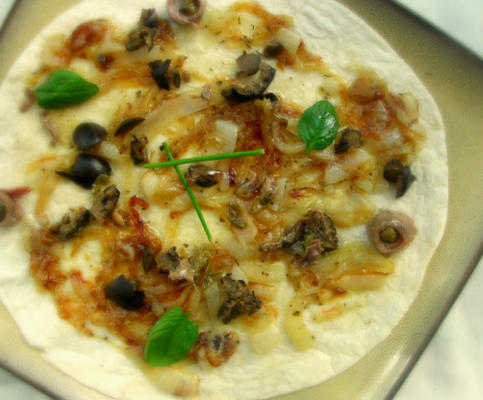pizza-topping: pissaladiere