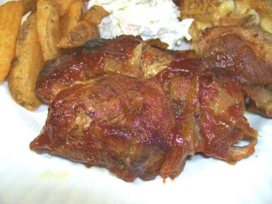 crock pot barbecue ribben