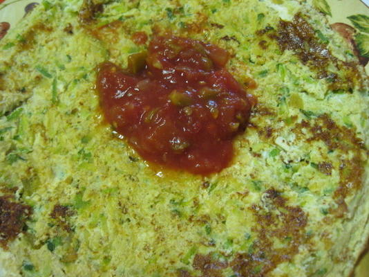 Spaanse courgettefrittata
