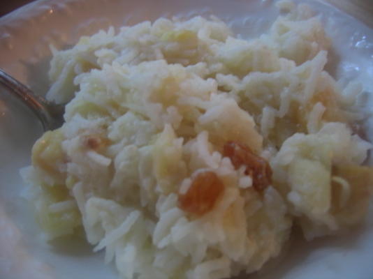 romige rijstgraangewas (veganistisch)