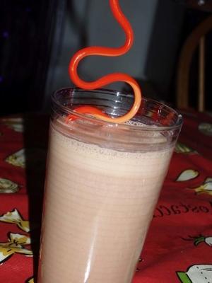 zack's zoete zoete chocolade smoothie