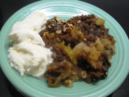 Apple-pecan crisp (crock pot)