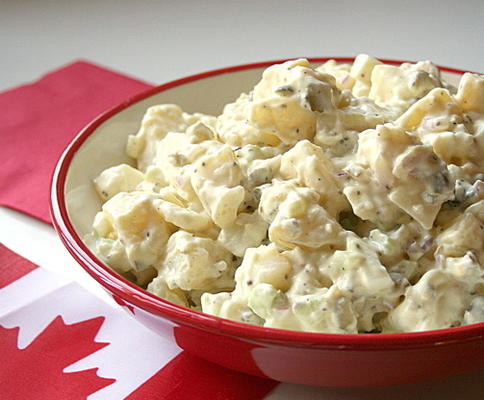 geweldige Canadese aardappelsalade