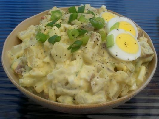 kittencal's warme aardappelsalade met eieren