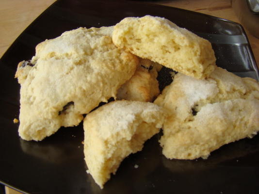 kokos kersen scones