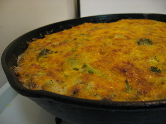 artisjok en broccoli frittata / korstloze quiche