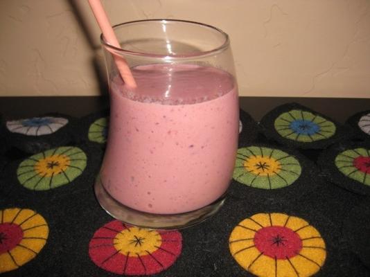 Perzik Blackberry smoothie