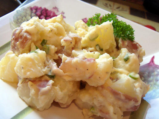 warme aardappelsalade uit Dijon
