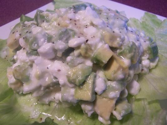 avocado groene salade