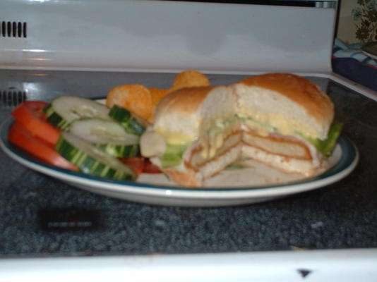 cordon bleu sandwiches