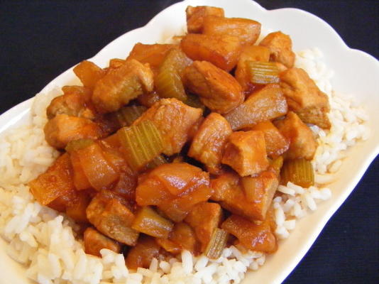 crock pot - Hawaiiaans varkensvlees