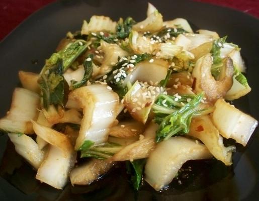 zippy geroerbakte baby bok choy