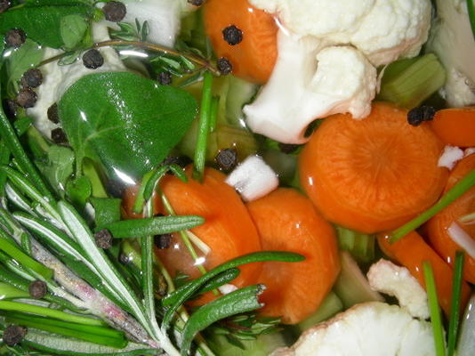 snelkookpan groentebouillon