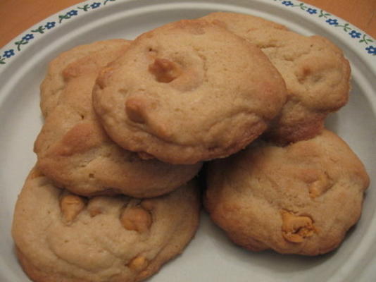 zoete butterscotch chip cookies