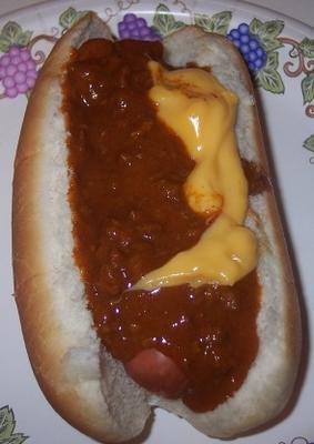 chili cheese coney dogs