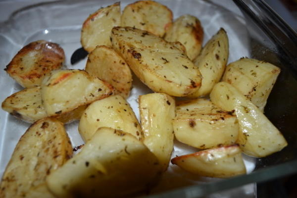 eenvoudige Griekse aardappelen