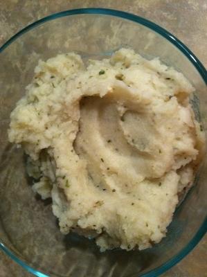 vegan puree bloemkool (in plaats van aardappelpuree)