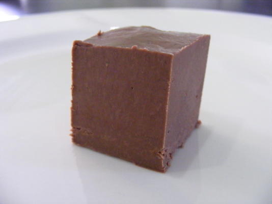 2 ingrediënten fudge van 3 minuten