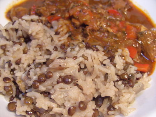 linzen en rijst (koshary) (egypte)