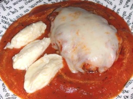 pasteitjes parmigiana