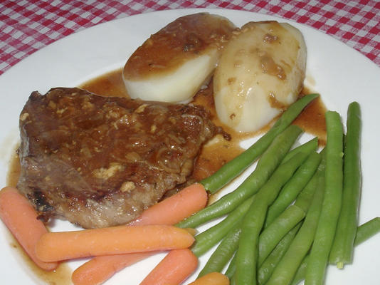 dijon steak