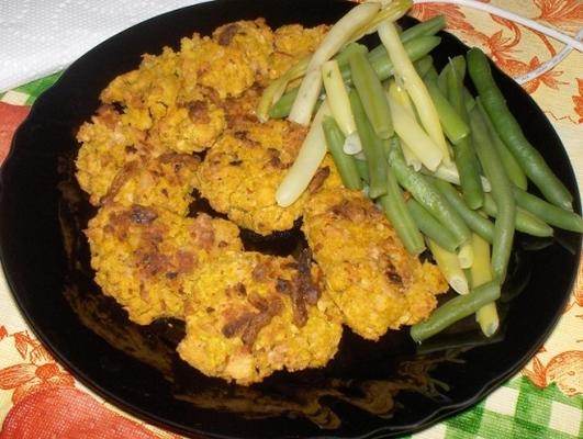 veganistische kip / veganistische kipnuggets (glutenvrij)