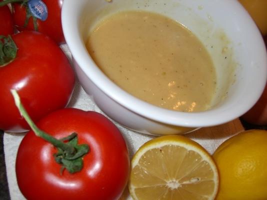 verse citroenvinaigrette dressing (zitronenvinaigrette)