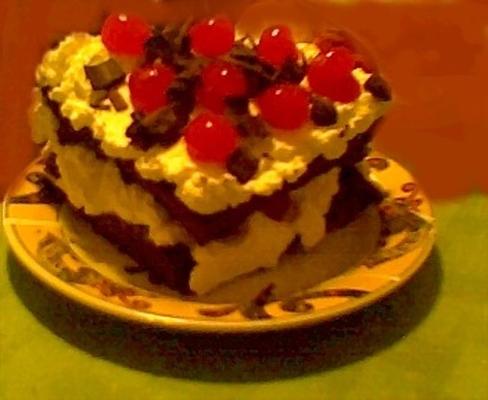 zwarte bos gateau (cake)