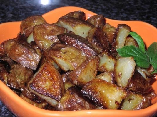 geroosterde aardappelen met knoflook