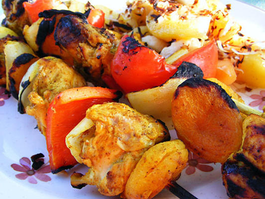 cape malay sosaties (kabobs)