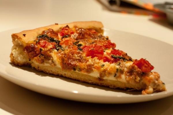 pizzeria uno chicago diepe schotel pizza