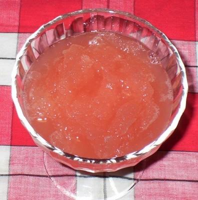 Rabarber sorbet