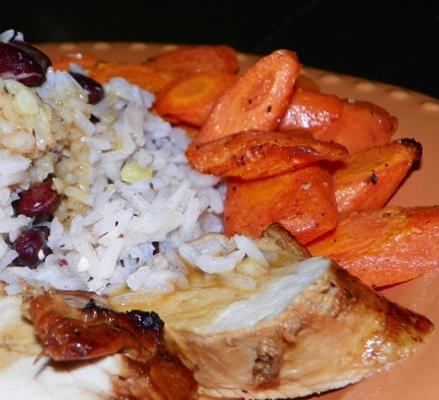 varkenshaas in pannensaus