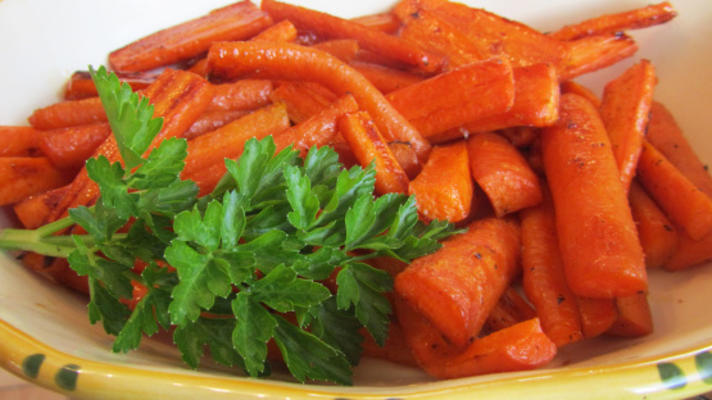 geroosterde wortels met gerookte paprika