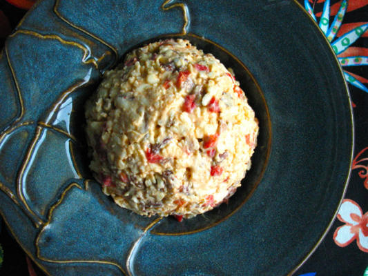 Spaanse peper-kaaspasta met gerookte paprika