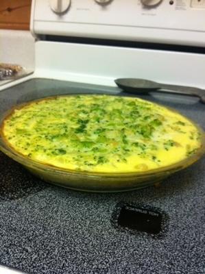 honey's broccoli quiche: heerlijk, eenvoudig, weinig vet