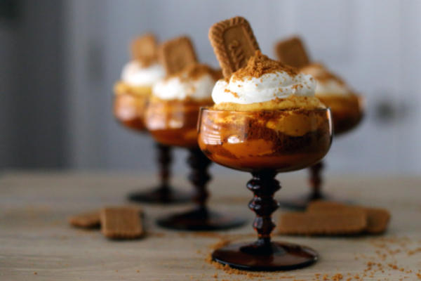 pompoenpudding parfaits