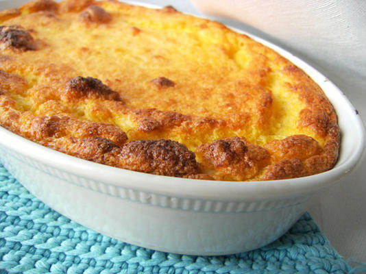 zoete corn spoonbread, op de gemakkelijke manier