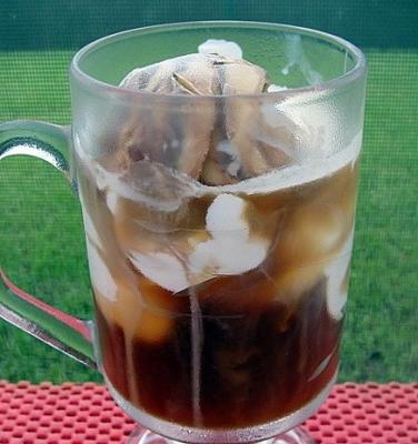 romige frosted koffie, niet-alcoholisch
