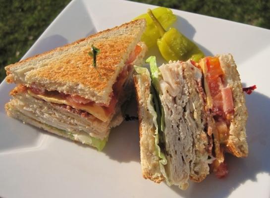 tsr-versie van denny'sandreg; club sandwich door todd wilbur