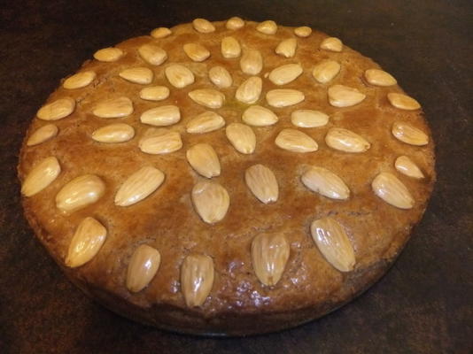 speculaas taart met amandelvulling